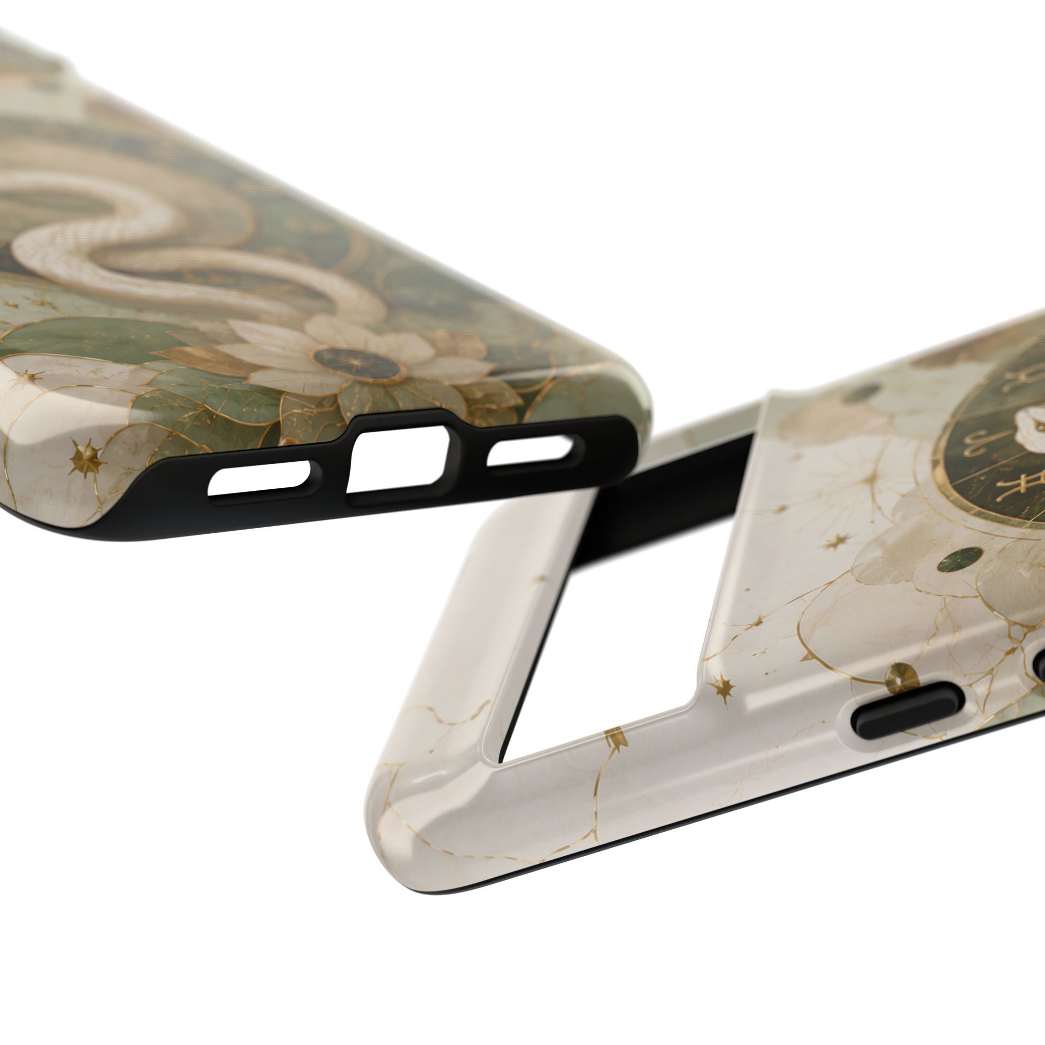 White Snake Google Pixel Phone Case | Celestial Zodiac Phone Case
