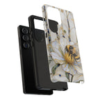 Bumblebee Samsung Galaxy Phone Case | Stained Glass Bee Phone Case