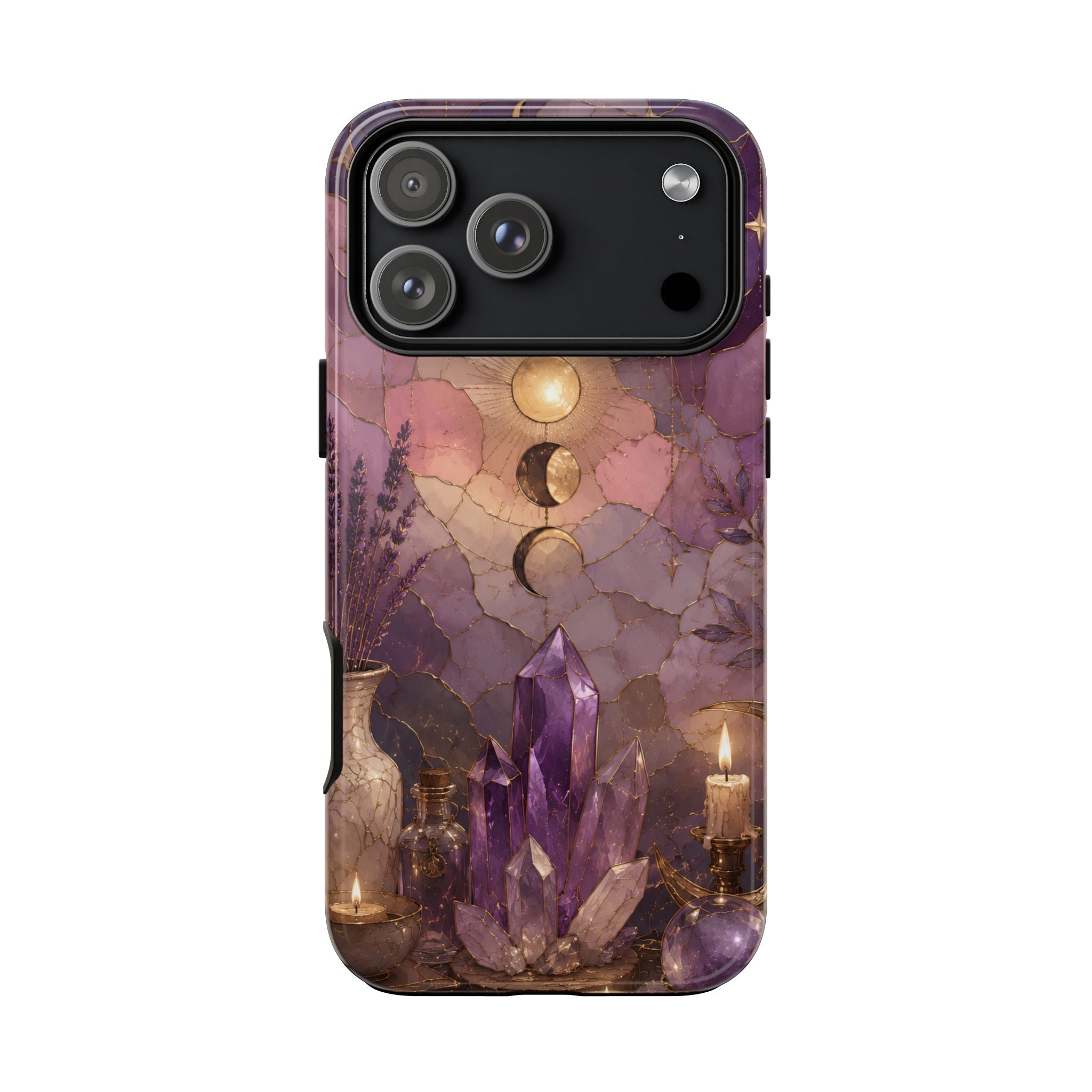Crystal Moon iPhase Phone Case | Witchy Floral iPhone Case