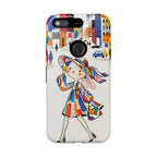 Cover per telefono Google Pixel Chic Bunny City