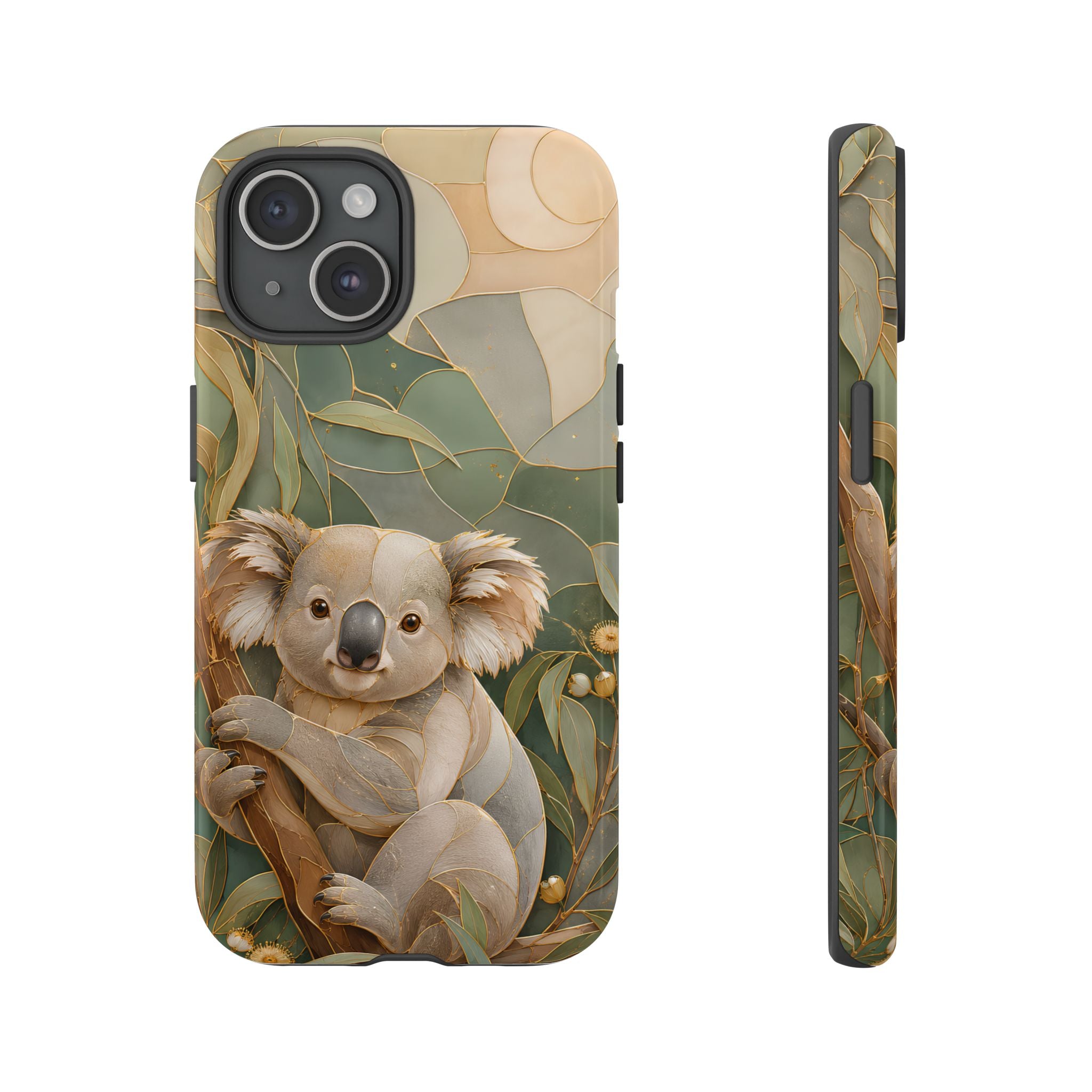 Koala iPhone Case | Eucalyptus Botanical Cover