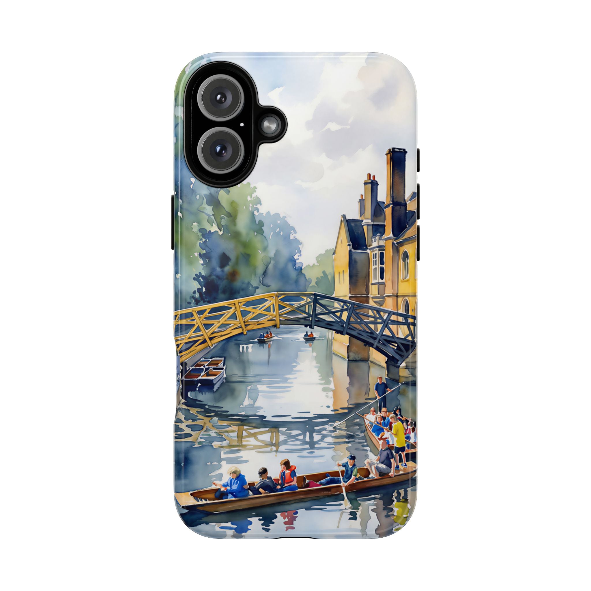 British Heritage iPhone Case | Cambridge Mathematical Bridge