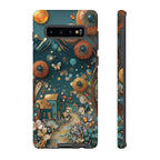 Whimsical Night Village Samsung Galaxy Case