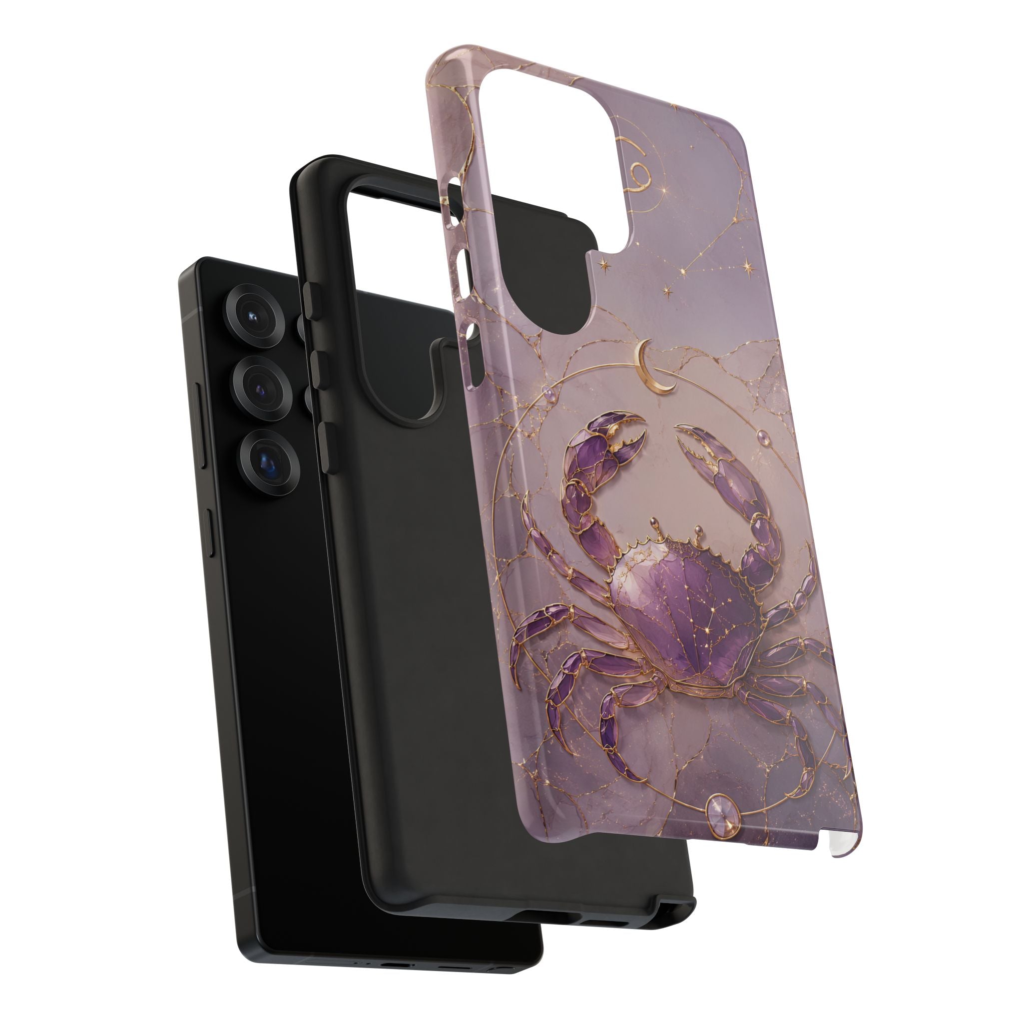 Cancer Zodiac II Samsung Galaxy Phone Case | Celestial Crab Phone Case