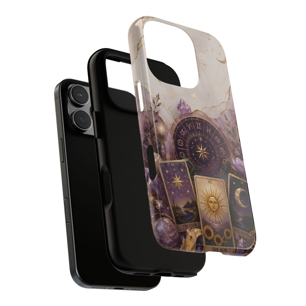 Tarot iPhone Case | Celestial Crystal Astrology iPhone Case