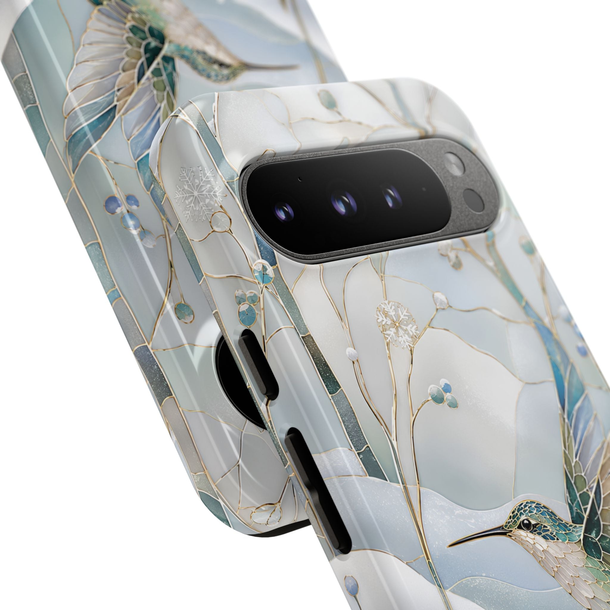 Hummingbird Google Pixel Phone Case | Winter Bird Phone Case