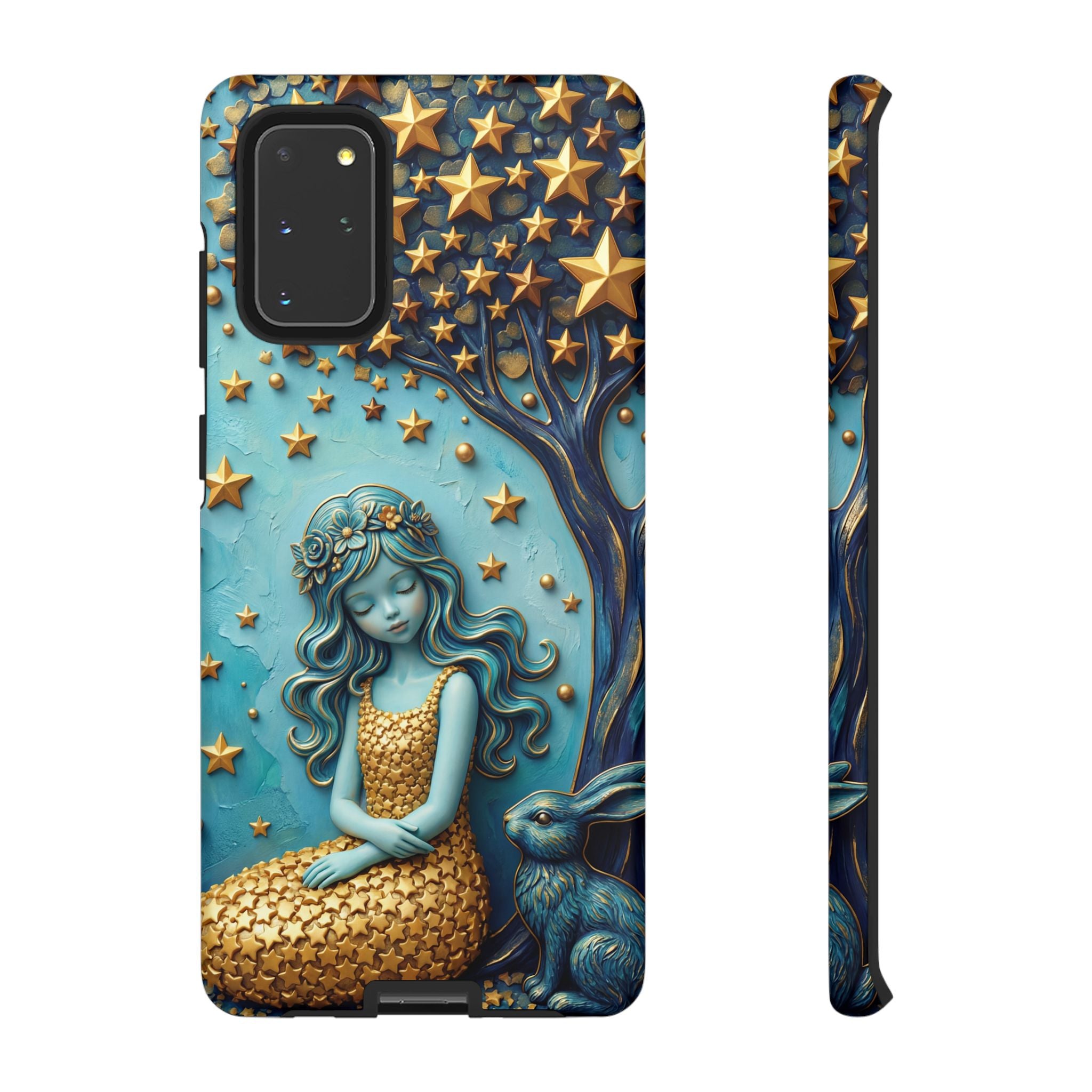 Dreamy Maiden & Star Tree Samsung Galaxy Phone Case