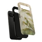 Praying Mantis Google Pixel Phone Case | Stained Glass Insect Phone Case