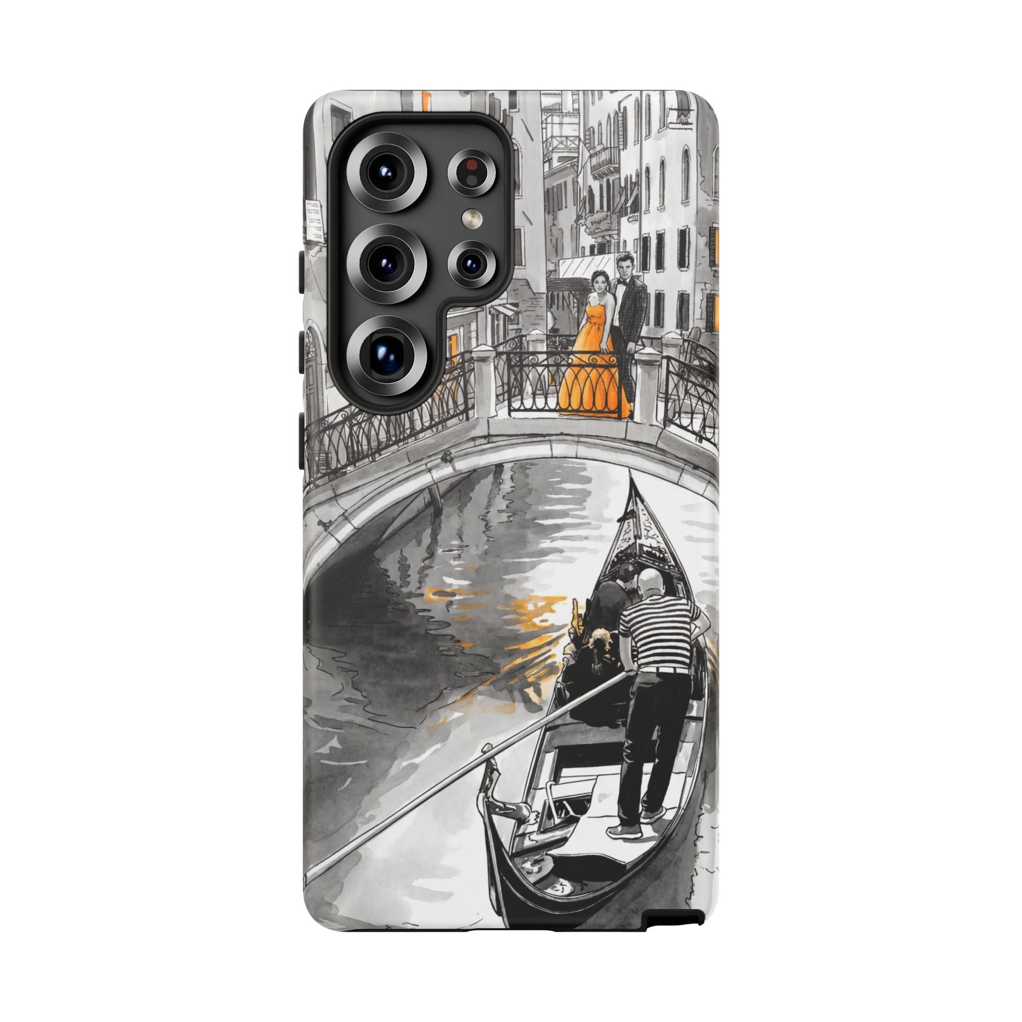 Venice Gondola Samsung Galaxy Case | Romantic Canal Scene Protective Case