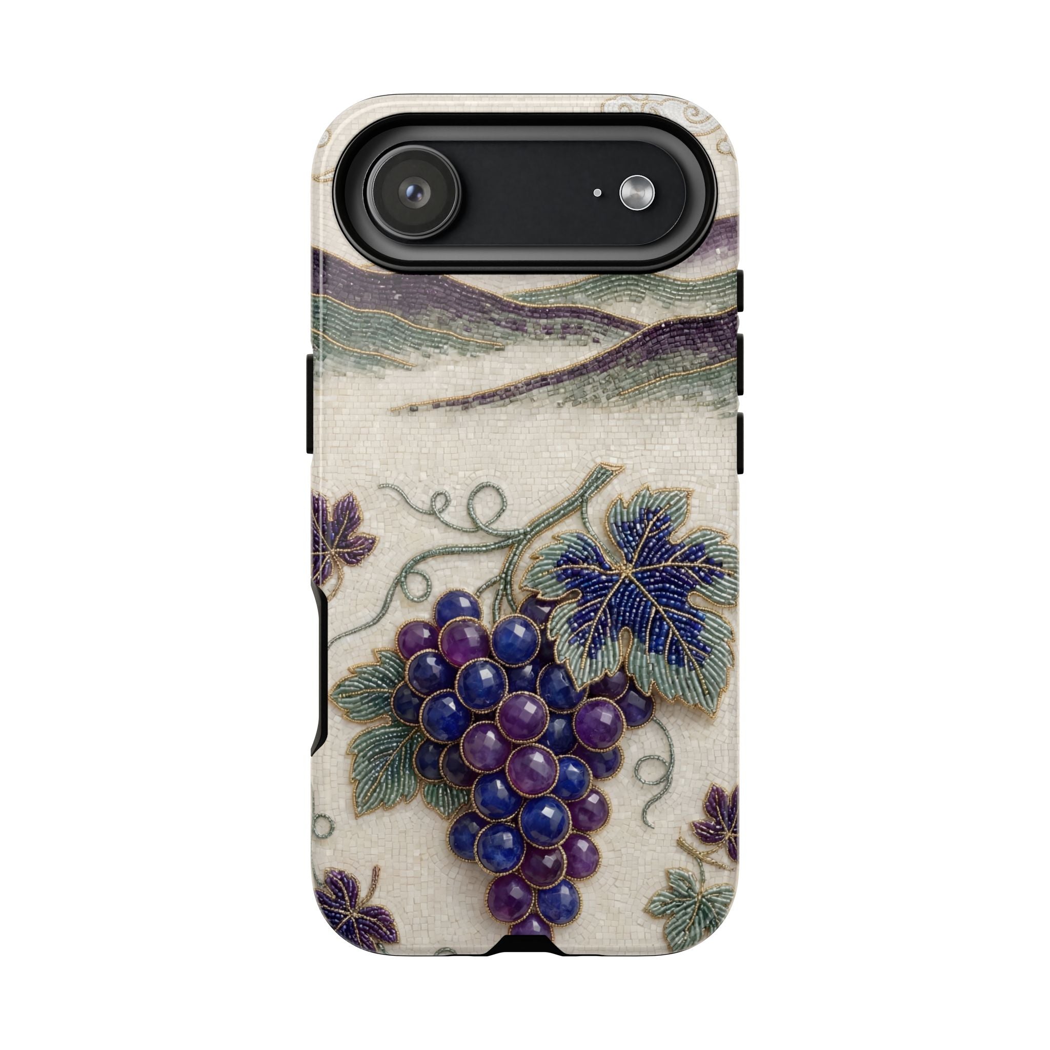 Vintage Grape iPhone Case – Botanical Vineyard Art Phone Cover