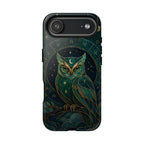 Moonlit Owl iPhone Case | Stained Glass Owl iPhone Case