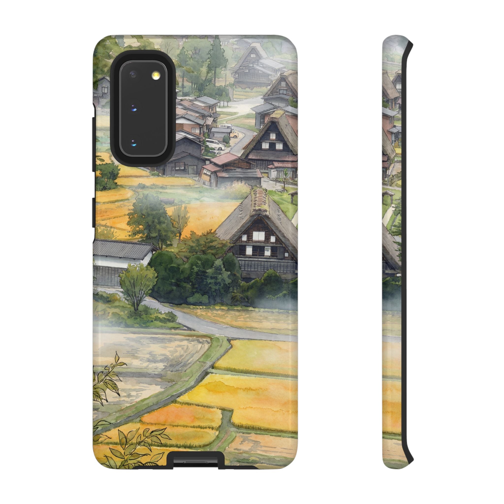 Shirakawa Whisper | Japan Watercolour Samsung Galaxy Phone Case
