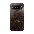 Vintage Astrology Compass Google Pixel Phone Case | Celestial Zodiac Phone Case