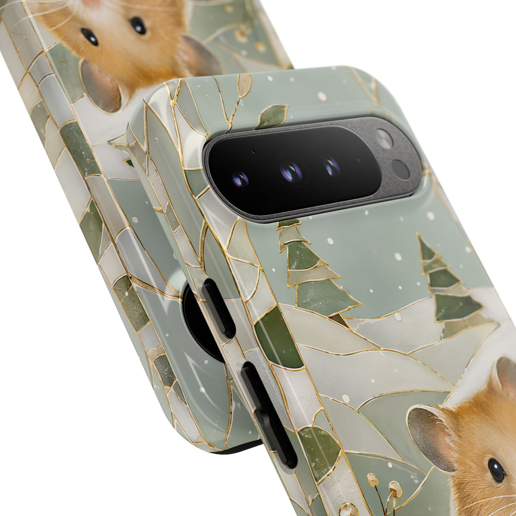 Hamster Google Pixel Phone Case | Winter Hamster Phone Case
