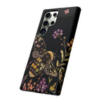 Vintage Bee Floral Samsung Galaxy Phone Case