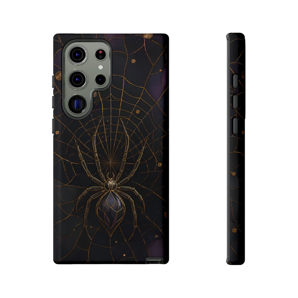 Spider Web Samsung Galaxy Phone Case | Gothic Spider Art Cover