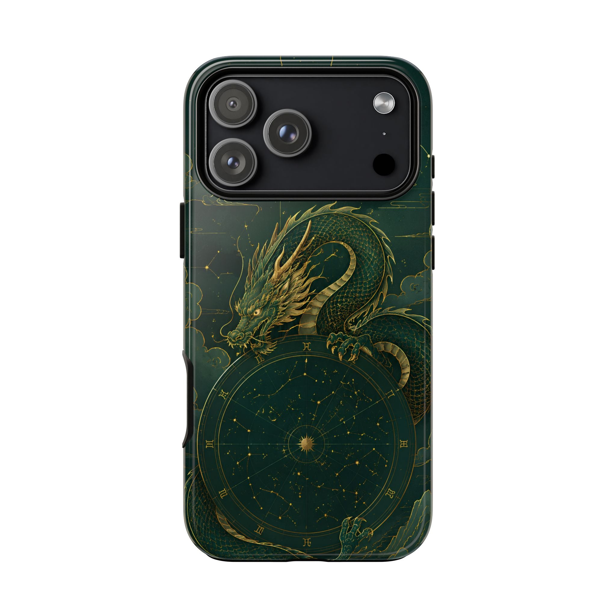 Celestial Dragon iPhone Case | Stained Glass Dragon iPhone Case