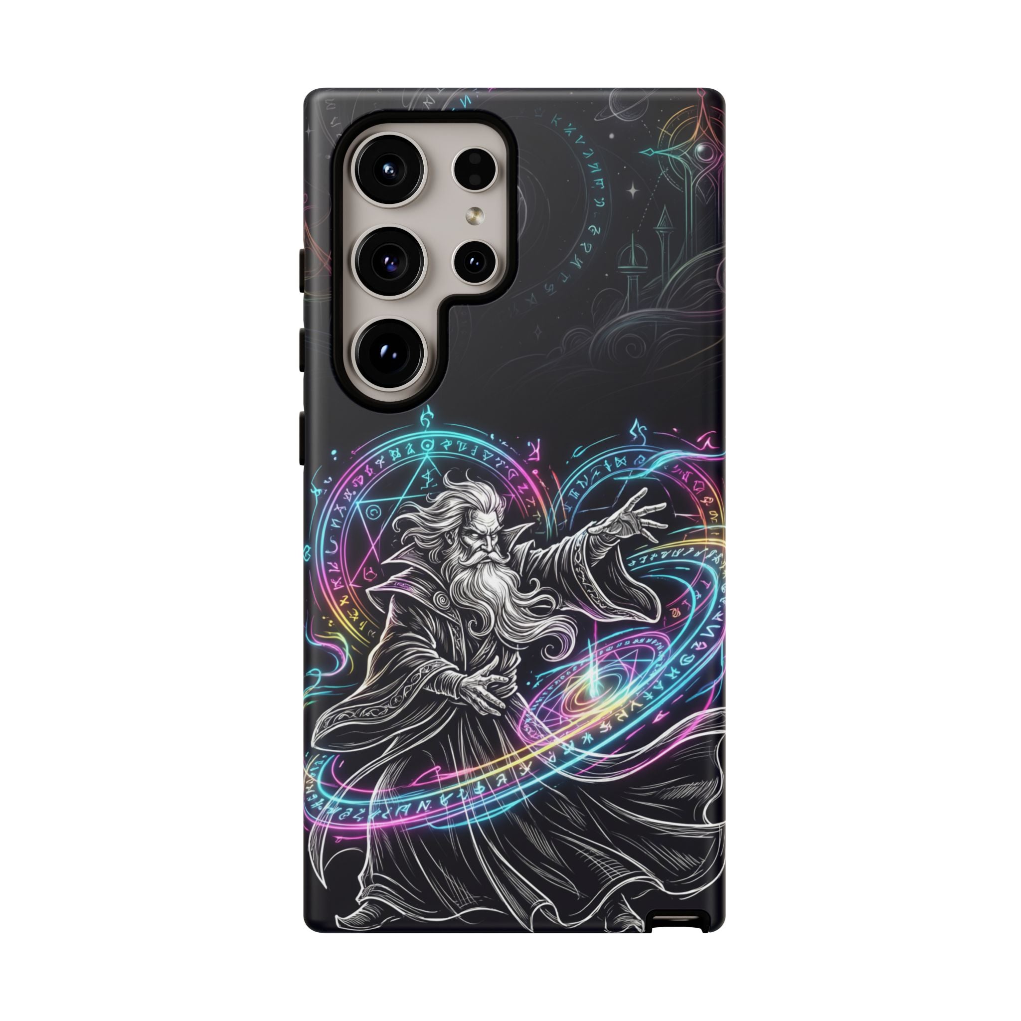 Neon Spell Art Wizard Magic Samsung Galaxy Phone Case