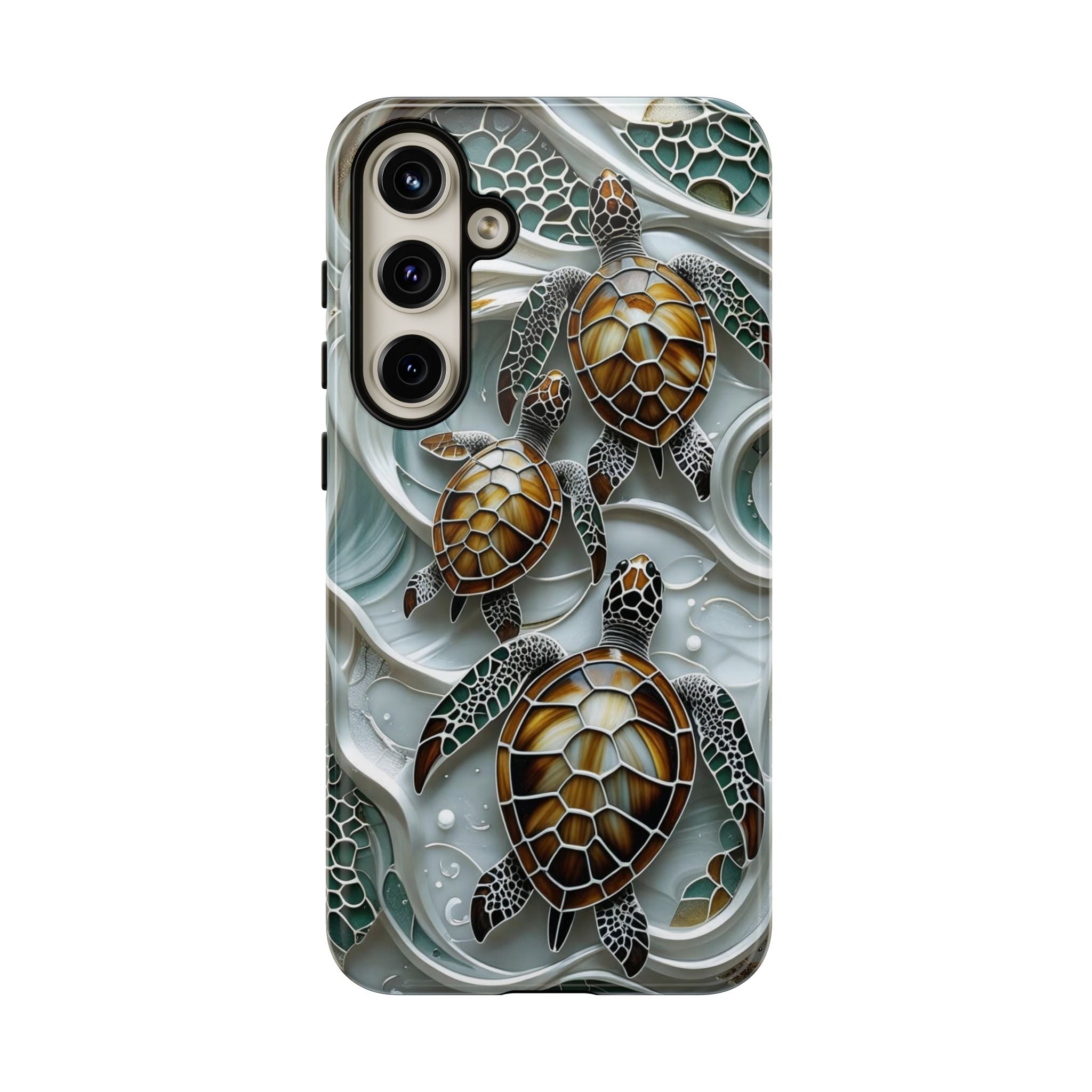 Sea Turtle Samsung Galaxy Case — Ocean Waves Protective Cover