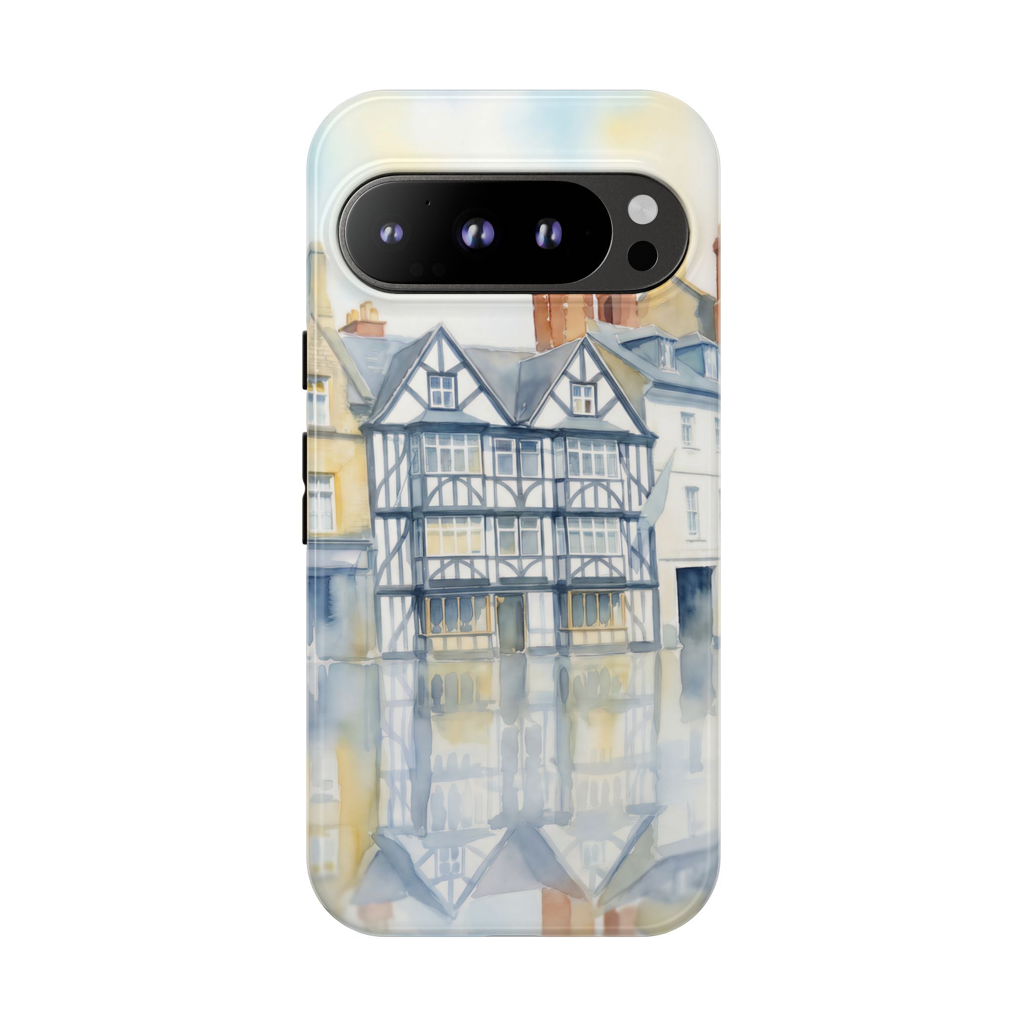 English Tudor Building Aesthetic Google Pixel Phone Case
