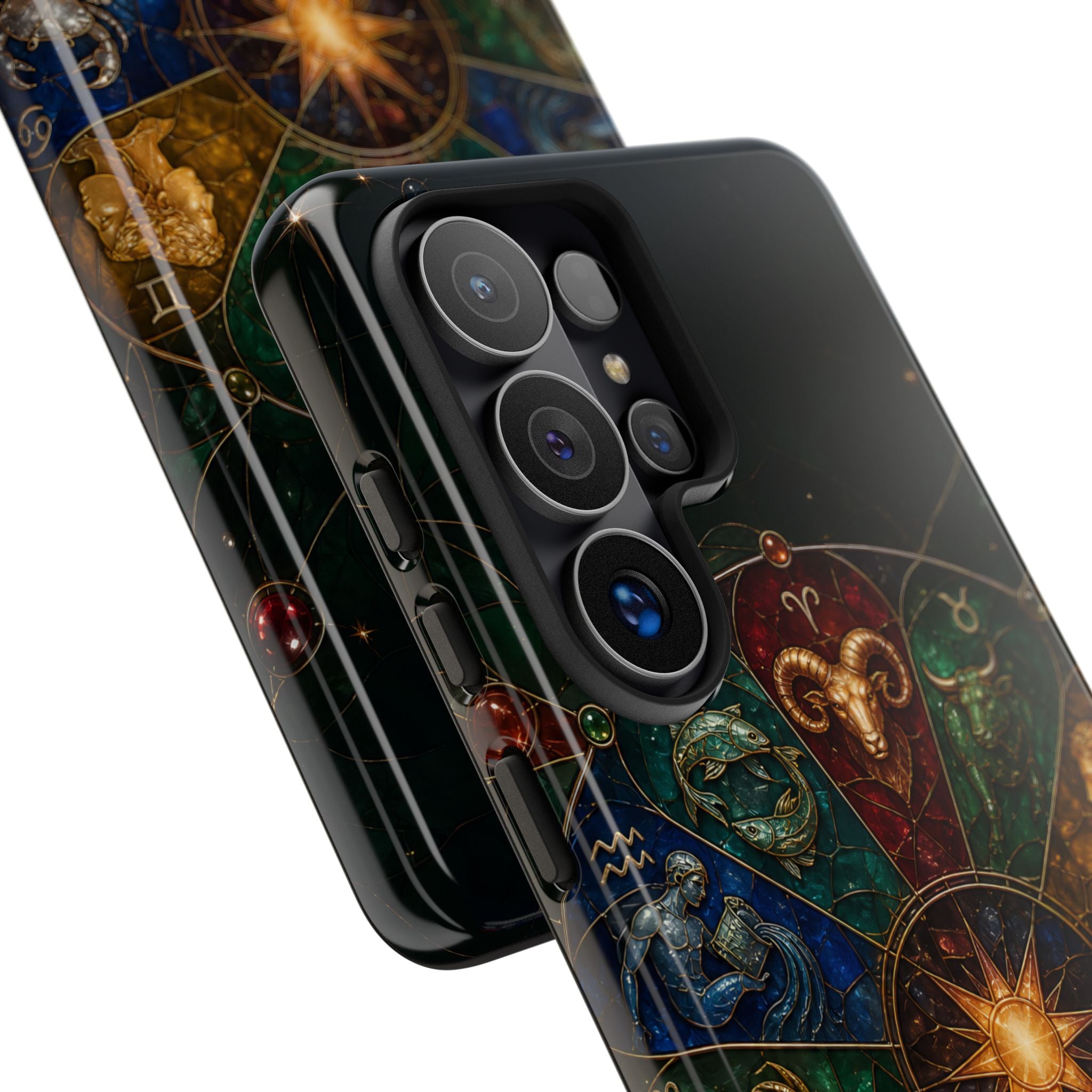 Zodiac Wheel Samsung Galaxy Phone Case | Celestial Astrology Phone Case
