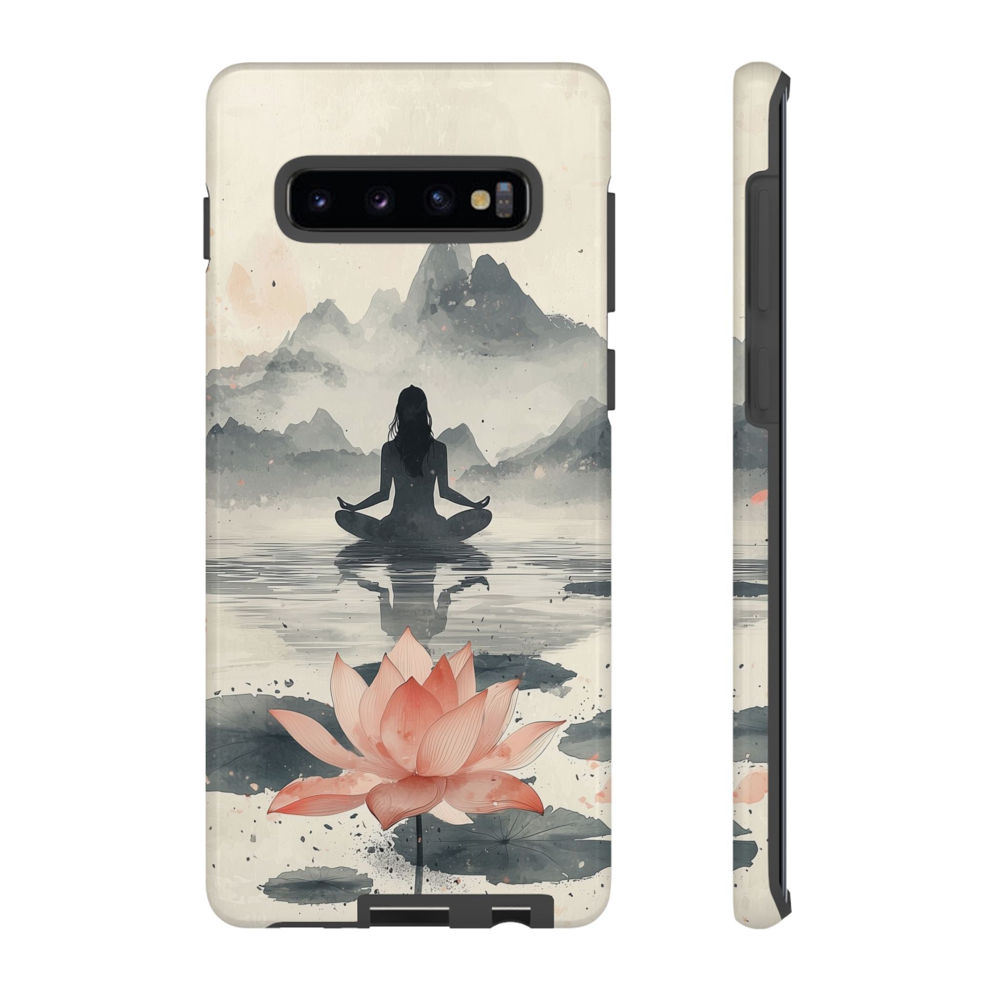 Zen Yoga Meditation Lotus Samsung Galaxy Phone Case