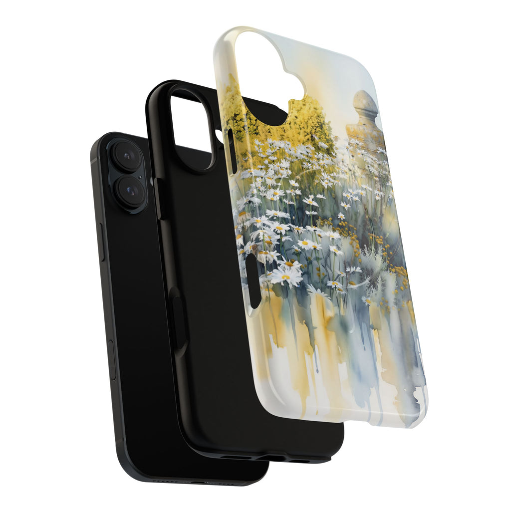 Watercolor Floral Daisy Garden MagSafe iPhone Case