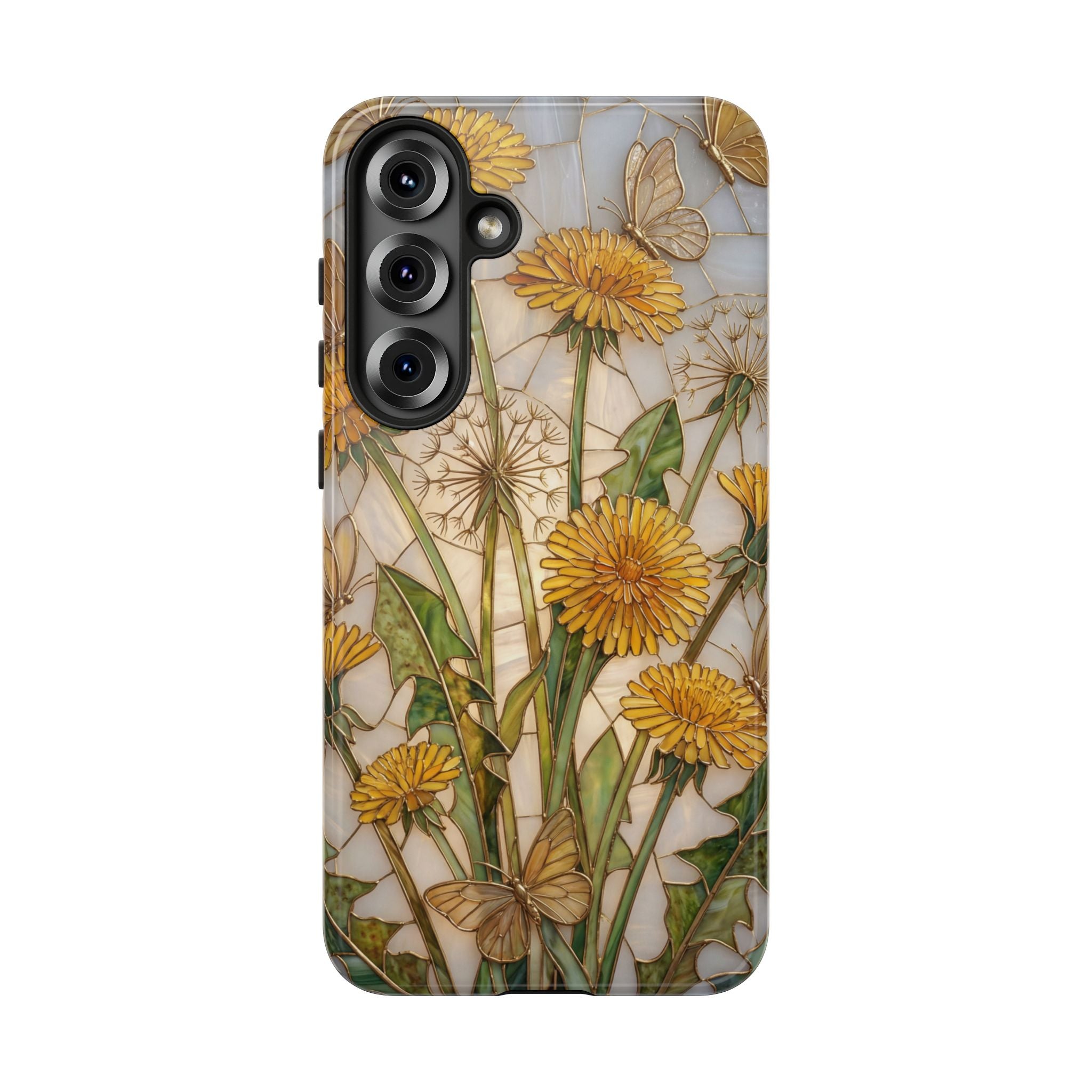 Dandelion Bouquet Tough Samsung Galaxy Case — Floral Botanical Protective Cover
