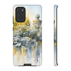Watercolor Floral Daisy Garden Samsung Galaxy Phone Case