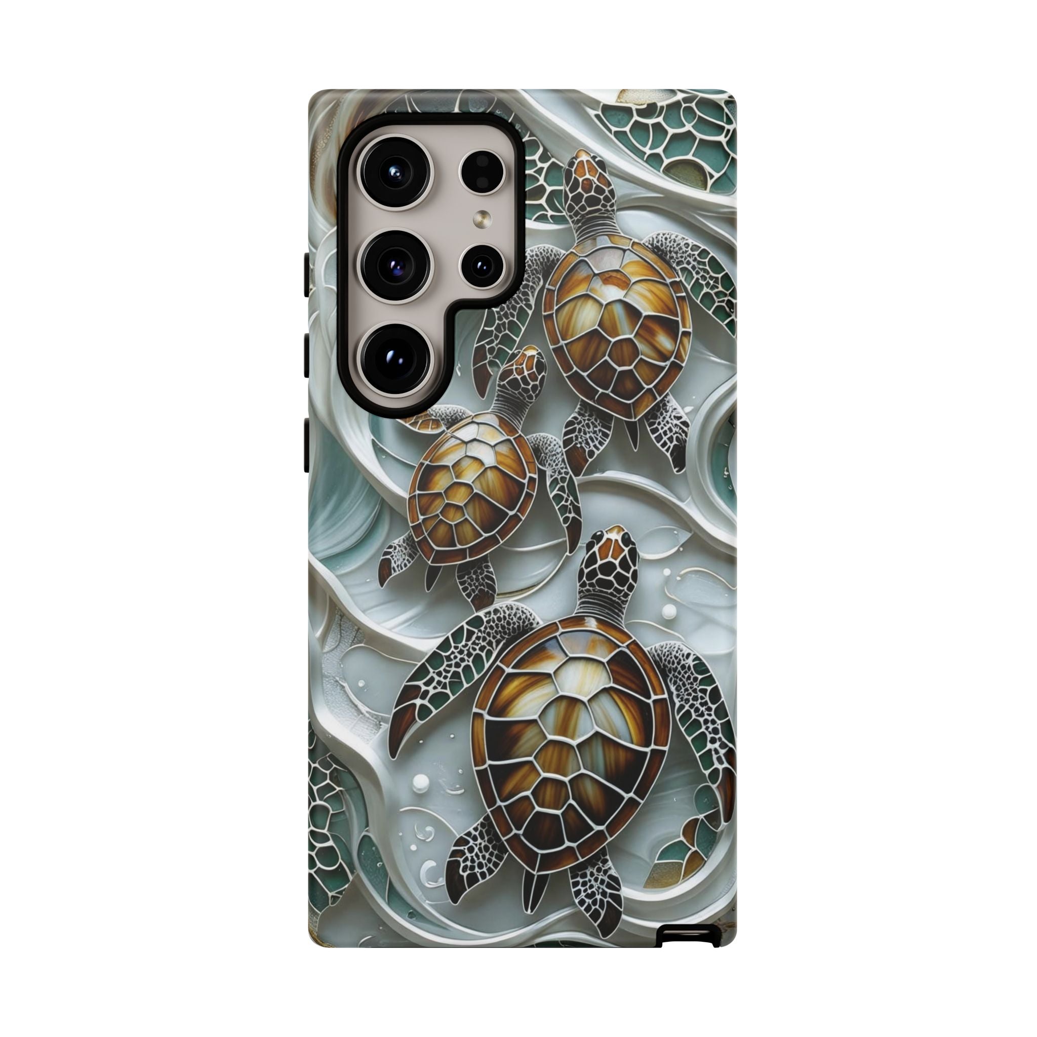 Sea Turtle Samsung Galaxy Case — Ocean Waves Protective Cover