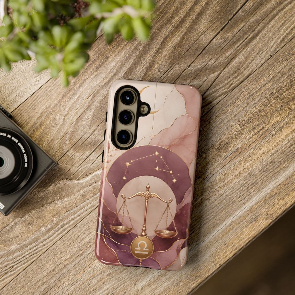Libra Zodiac Samsung Galaxy Phone Case | Libra Constellation Phone Case