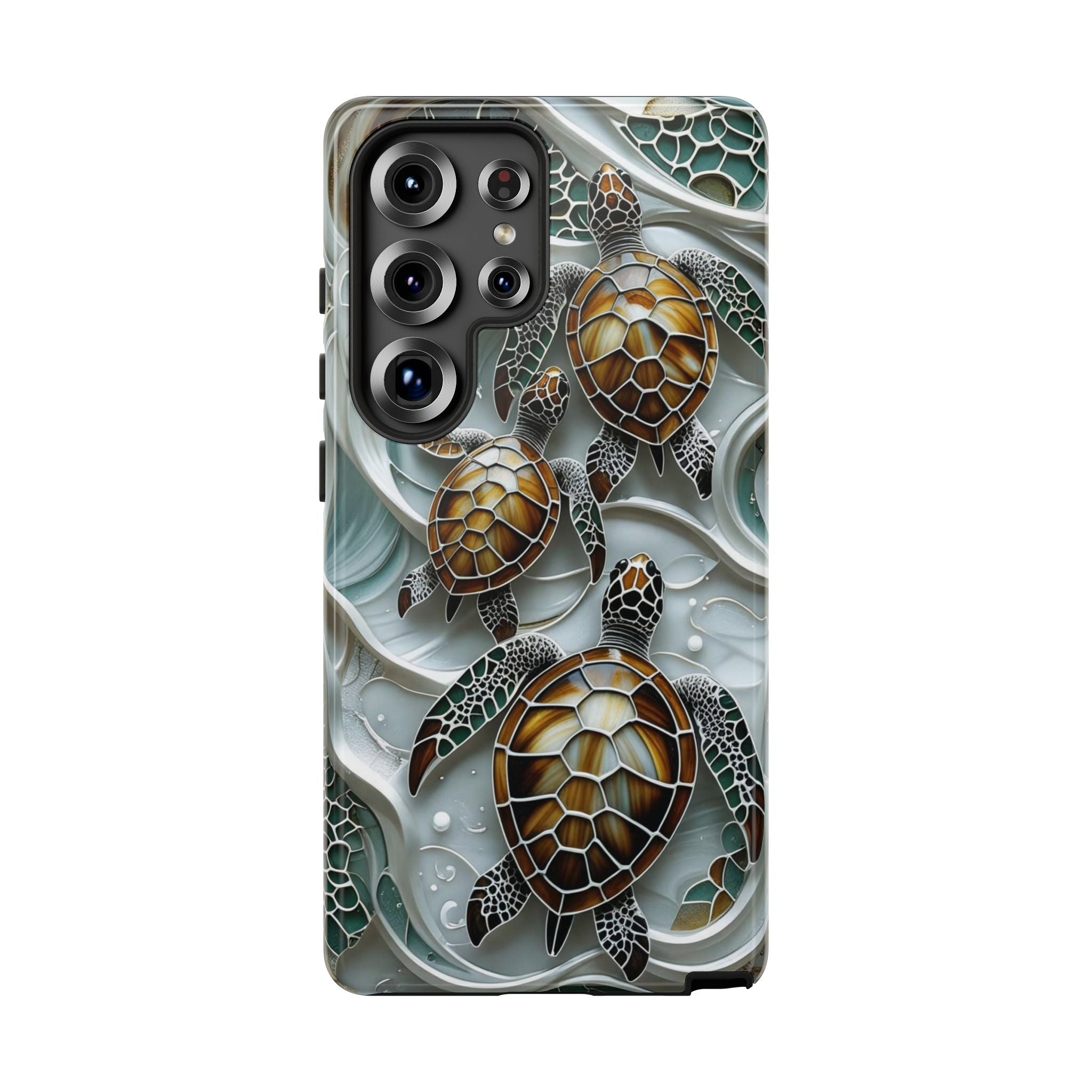 Sea Turtle Samsung Galaxy Case — Ocean Waves Protective Cover