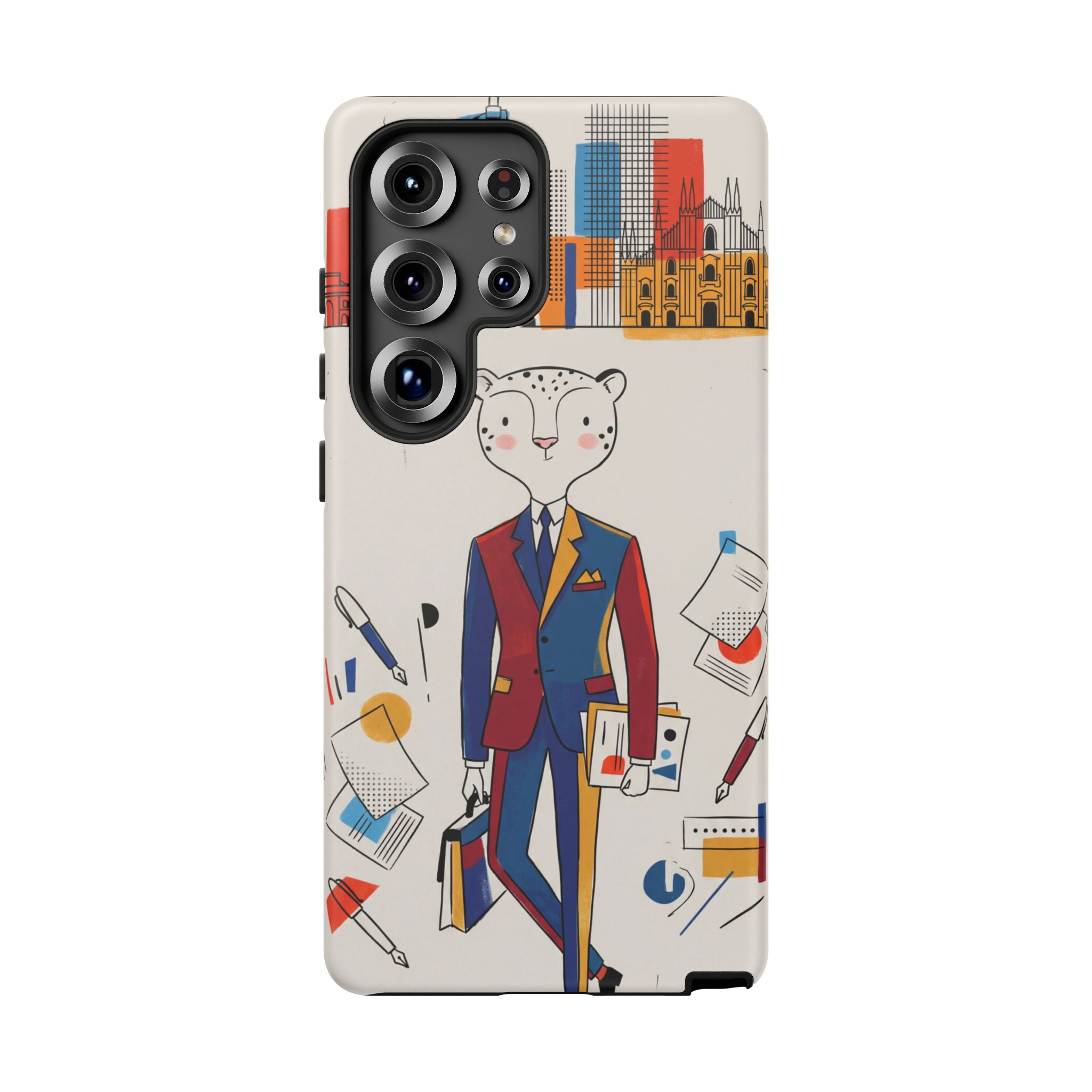 Leopard Executive Samsung Galaxy Phone Case