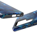 Ocean Animals Tough Samsung Galaxy Phone Case | Navy Blue Undersea Whale Cover
