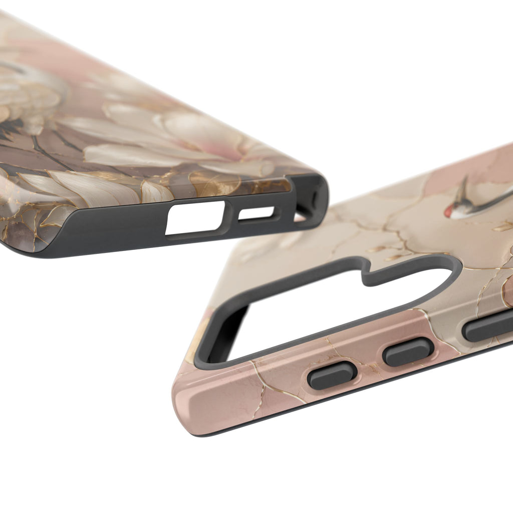 Crane Samsung Galaxy Phone Case | Floral Phone Case