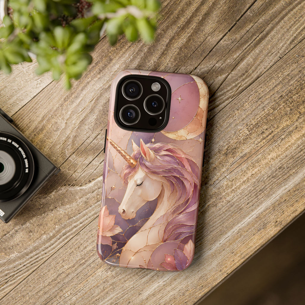 Unicorn iPhone Case | Stained Glass iPhone Case
