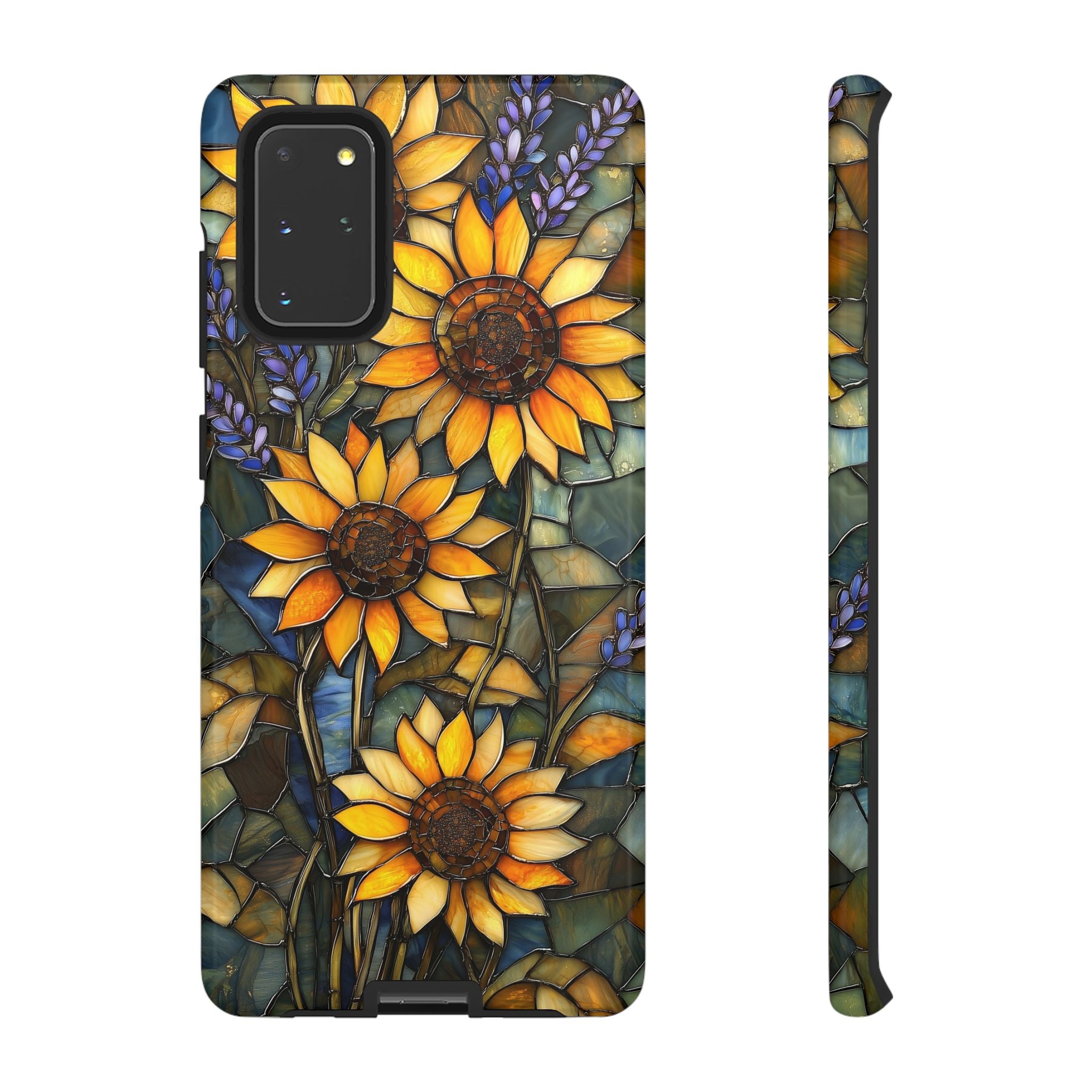 Sunflower Stained Glass Samsung Galaxy Case