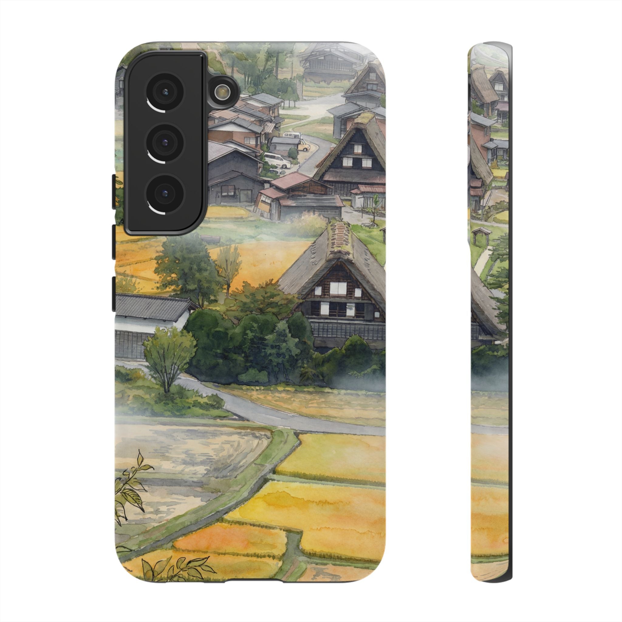 Shirakawa Whisper | Japan Watercolour Samsung Galaxy Phone Case