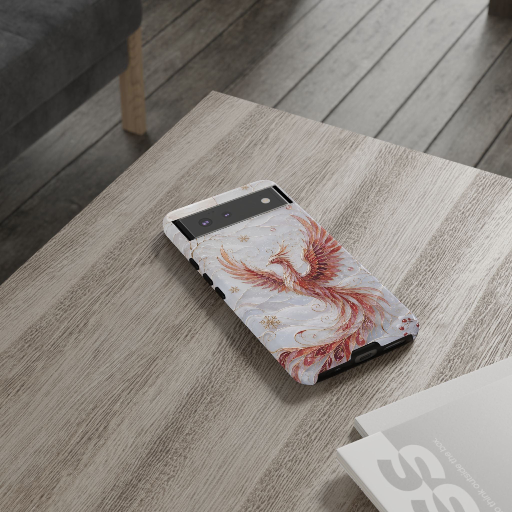 Phoenix Rising Google Pixel Phone Case | Firebird Phone Case