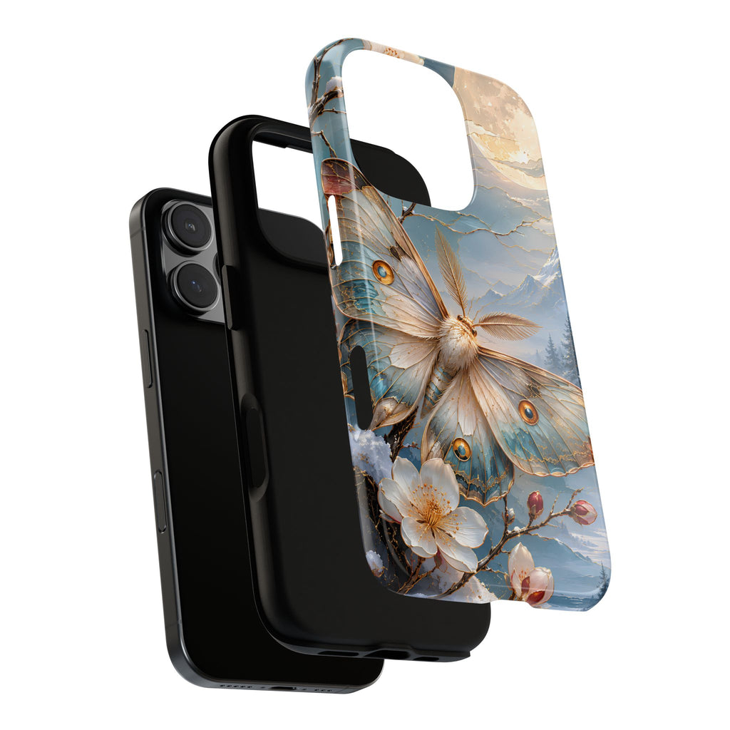 Luna Moth iPhone Case | Cherry Blossom iPhone Case