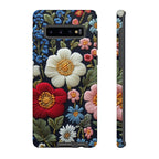 Floral Embroidered Garden Samsung Galaxy Case