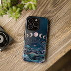 Celestial Zodiac Wheel iPhone Case | Moon Phase iPhone Case