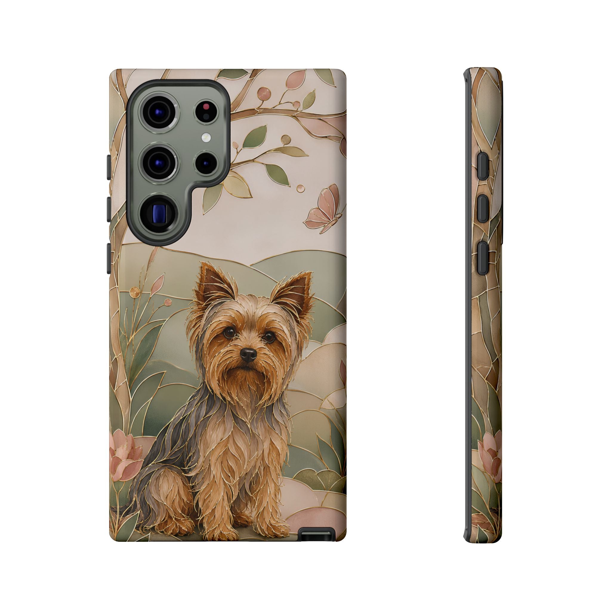 Yorkie Samsung Galaxy Phone Case | Yorkshire Terrier Art Cover
