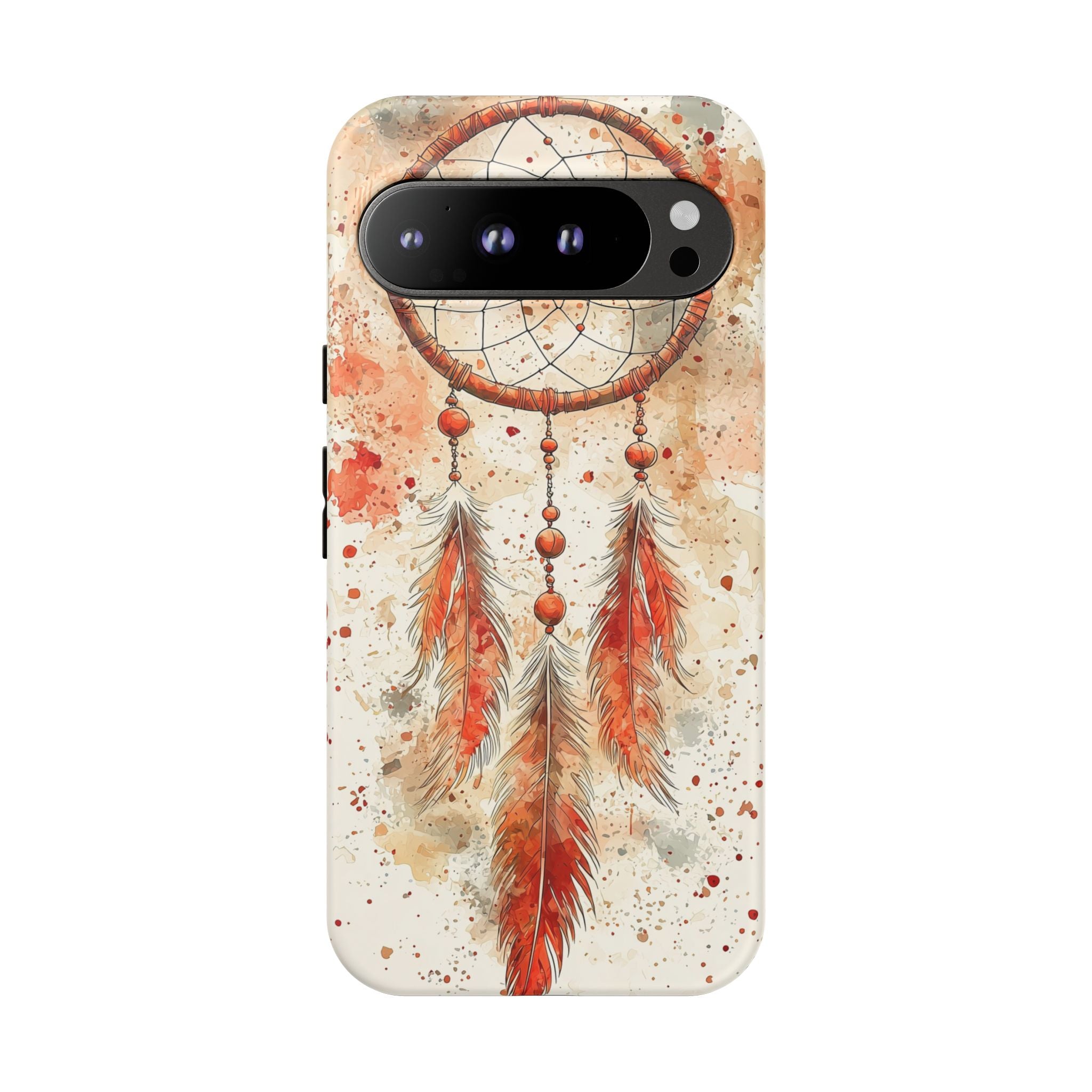 Dreamcatcher Tough Google Pixel Case | Watercolour Feather