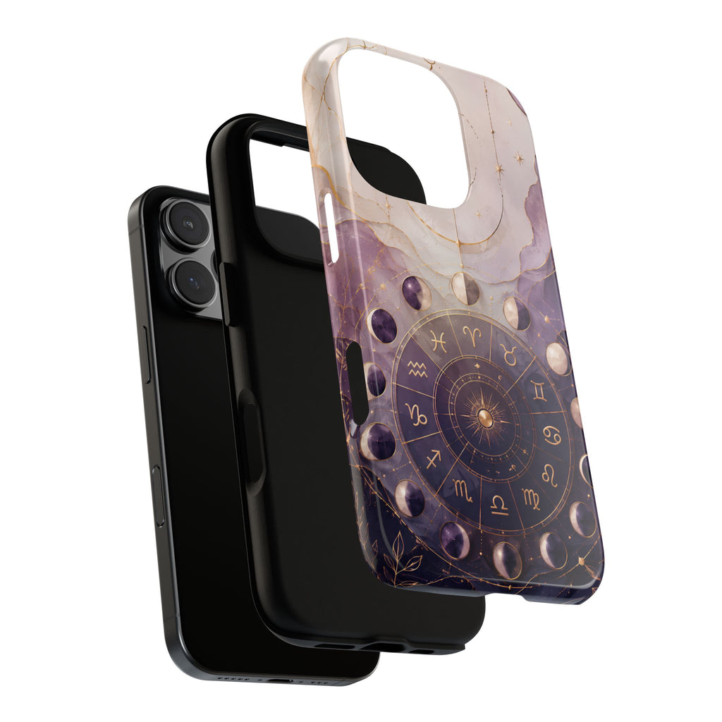 Celestial Zodiac iPhone Case | Moon Phase Astrology iPhone Case