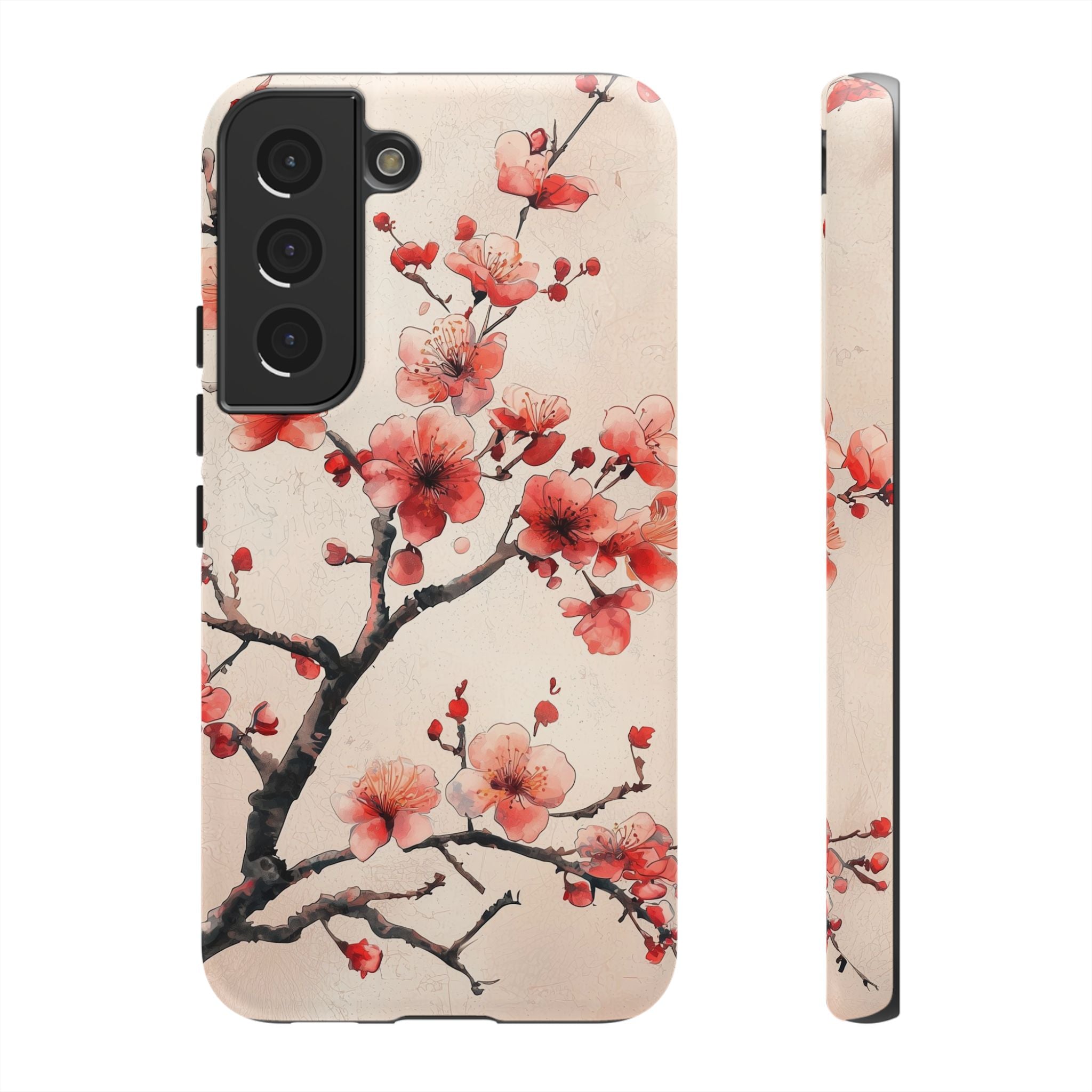 Cherry Blossom Samsung Galaxy Phone Case | Pink Blossom Branch Design