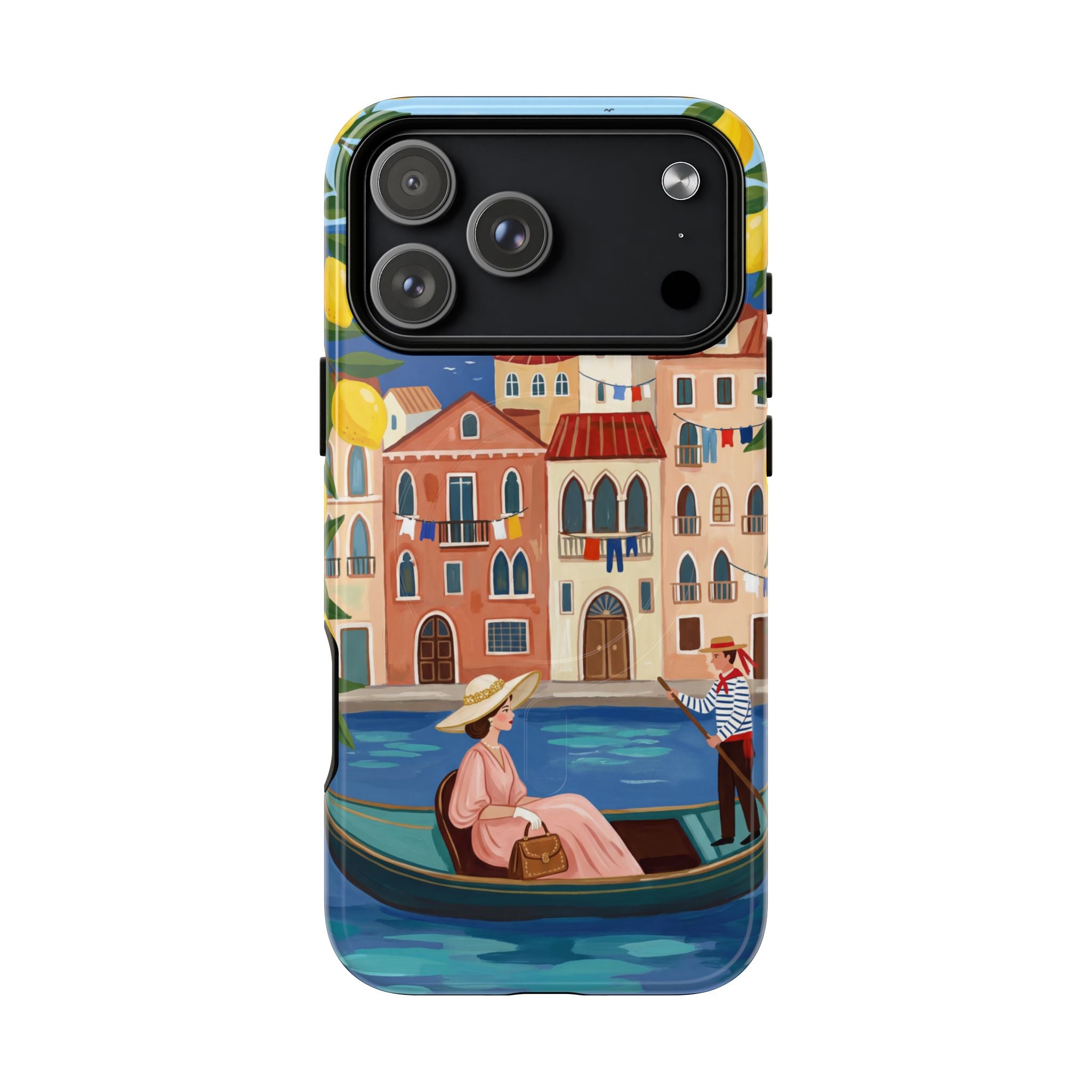 Venetian Gondola MagSafe iPhone Case | Lemon Coast Waterfront Travel