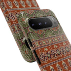 Batik Floral Protective Google Pixel Case