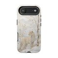 Snow Leopard iPhone Case | Winter Forest Phone Case