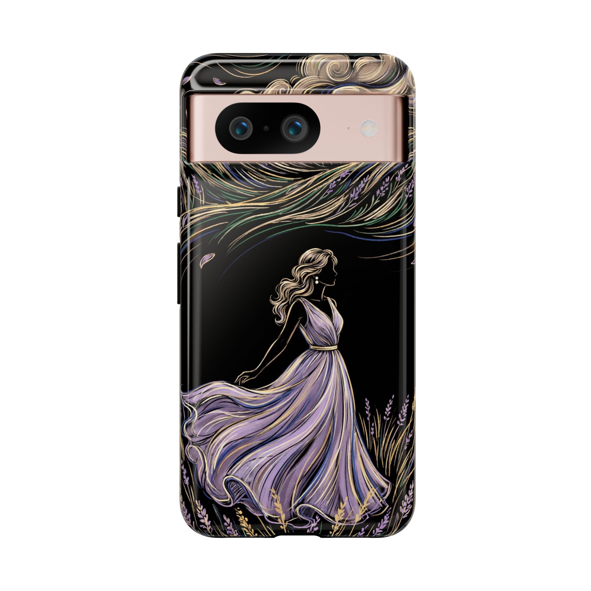 Lavender Breeze Google Pixel Phone Case | Elegant Dancing Woman Floral Protection